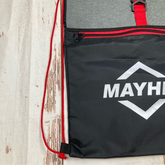 Cinch Bag MAYHEM Tools Black Gray & Red - Picture 2 of 11